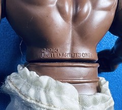 Vintage 80s PAC Toys ROCKY BALBOA APOLLO CREED CLUBBER LANG Action Figures 1983