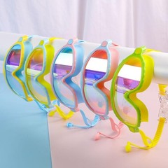 Kids Swimming Goggles (3-15 Years) – Big Frame HD View, Anti-Fog, No-Leak