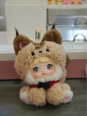 Nommi Sitting Zoo Series Plush Doll Blind Box Pendant Keychain Toy Random 1 Pc