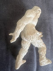 YETI snowman ABOMINABLE white SASQUATCH BIGFOOT monster action Himalaya figure