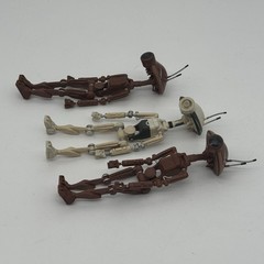 Vintage Star Wars Lot of 3 1999 Hasbro 8″ Pit Droids Phantom Menace Ep.1
