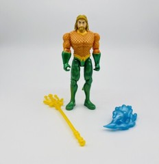 2022 Spin Master DC Comics 4” Aquaman & Accessories From Exclusive 4 Pack