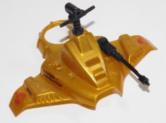 GI Joe 1986 SERPENTORS AIR CHARIOT UPPER Body Part BRIGHT GOLD
