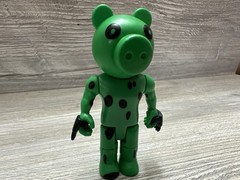 Roblox Piggy Action Figure Dinopiggy Articulated Green PVC Toy Fun!