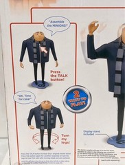 Despicable Me 2 Gru The Talking Genius 11 inch Action Figure Rare 2013 NEW BOX