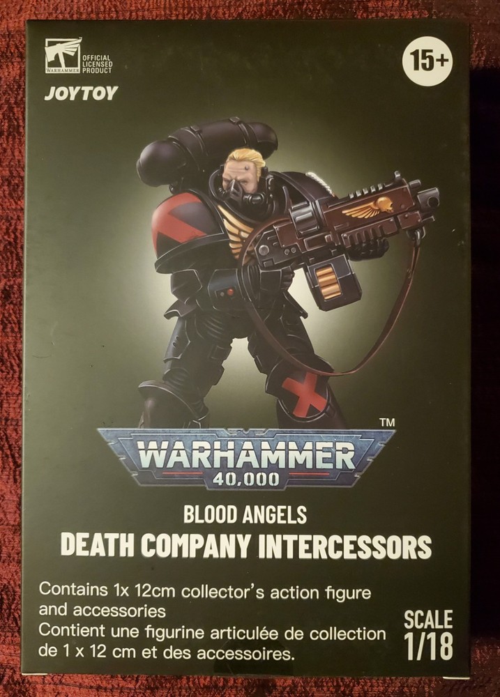 JoyToy Warhammer 40K | Blood Angels Death Company Intercessors Brother Zohane