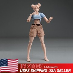 Romankey X COWL 1/12 Female Soldier Figure 6inch Pale Skin Joint Body Model Toys