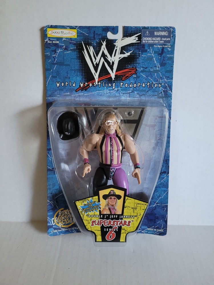 1998 Jakks Pacific WWF Superstars “Double J” Jeff Jarrett