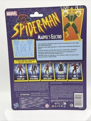 Hasbro Marvel Legends Electro 6″ Retro Spider-Man Collection NIB