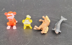 Mixed Lot of 15 Various Miniture Unisex Rubber & Plastic Toy