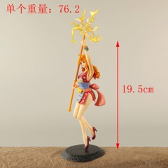 19.5cm Pirate Nami Battle Scene PVC Action Figure Collection Toy Doll Gift