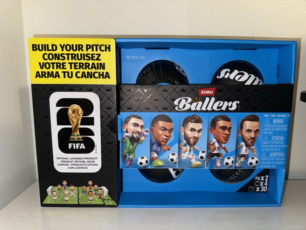 FIFA World Cup 2026™ Ballers Series 1 4 Pack by ZURU – Official Licensed Product