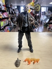 NECA Freddy vs Jason 8” Action Figure Ultimate Jason Incomplete Read Desc.