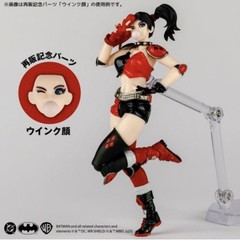 REVOLTECH Amazing Yamaguchi Harley Quinn Red x Black Ver. Kaiyodo + Option Parts