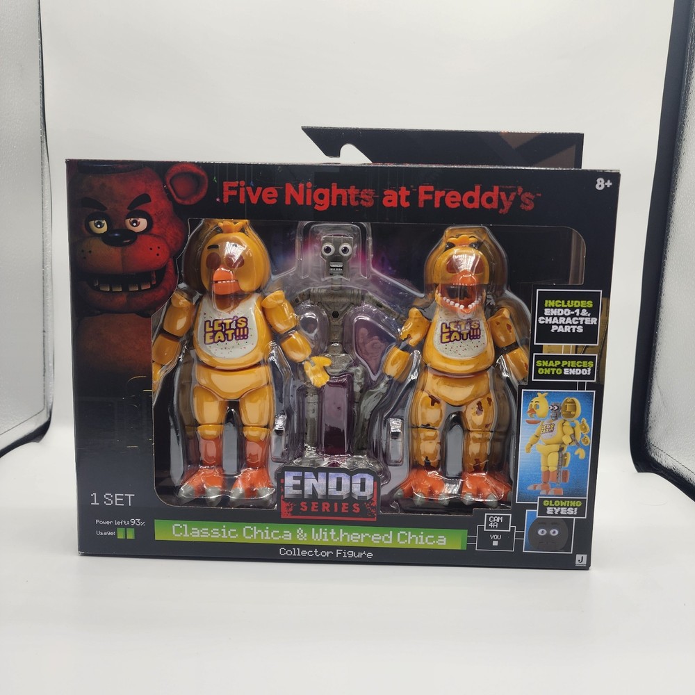 Five Nights at Freddy’s Endo Series Classic & Withered Chica Collector Figures