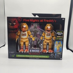 Five Nights at Freddy’s Endo Series Classic & Withered Chica Collector Figures
