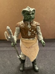 Vintage Star Wars 1983 Klaatu Jabba Palace Guard THIN SKIRT Original Kenner HK