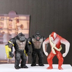 Godzilla x Kong The New Empire 6 Pcs 5-8 Cm Mini Action Figures King Of Monsters
