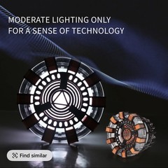 2025 new modelsReactor Light, Desktop decorations, Superhero Figures