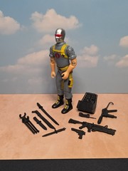 Invasor Snake Eyes Python Patrol Black Major G.I. Joe GI Joe 2026 Version 2 Red