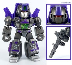 Transformers Blokees Defender 5 SG Jetfire Shattered Glass w/Vehicle Special Gal