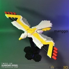 Toymakr3D Guardian Angel Dairugger XV Two Forms Full Weapon Articulated Figure