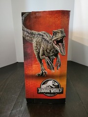 Velociraptor Blue Super Colossal JURASSIC PARK WORLD Dino Rivals MIB NEW
