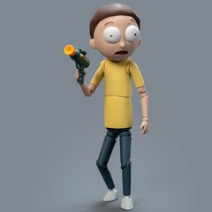 HIPLAY Fondjoy Morty Smith / Rick Sanchez 1/12 Scale Action Figure