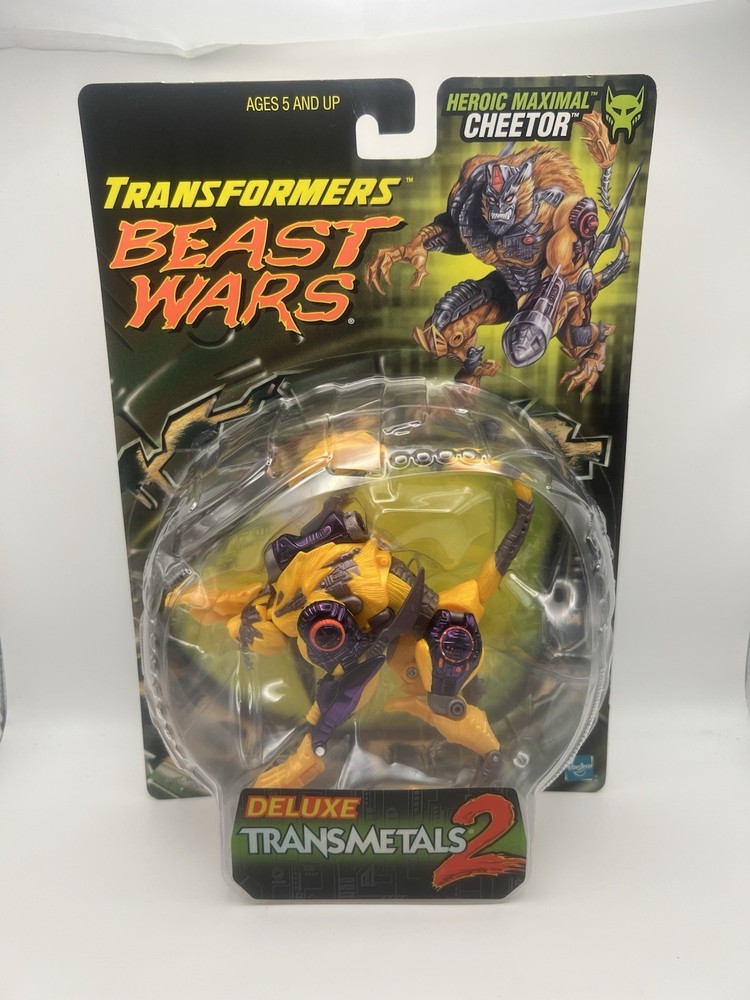 Brand New Sealed Transformers Beast Wars Transmetals 2 Cheetor (1998 Hasbro)