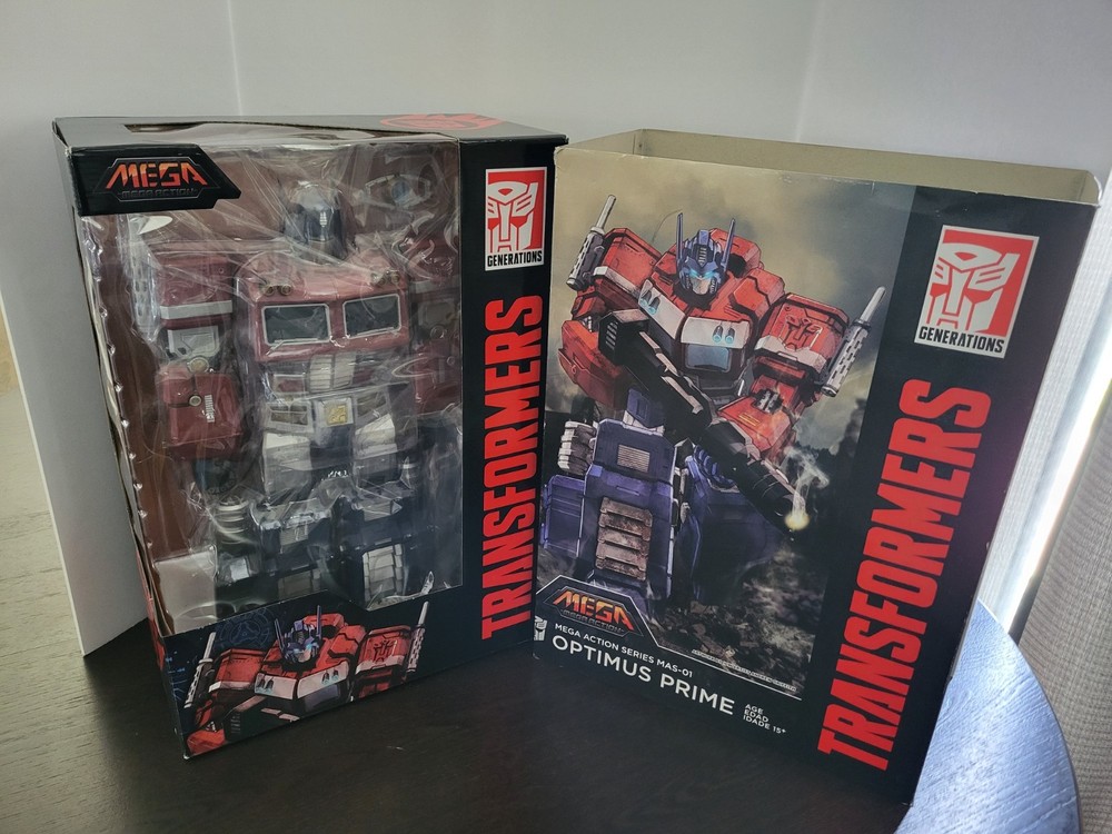 Optimus Prime MAS-01 Mega Action Series TRANSFORMERS Toys Alliance MIB NEW