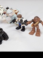 Lot Of 15 Star Wars Galactic Heroes Figures And Vehicle Mixed Years Taun Taun
