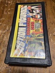 VINTAGE GI JOE STAR WARS 1980 VINYL CARRY CASE WITH GOOD TRAYS OVERALL GREAT