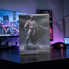 New 38cm Justice League The Dark Knight Batman Statue PVC Model W/box Gift – DC