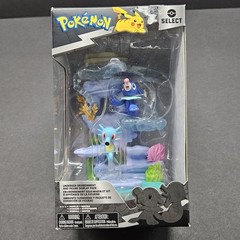 Pokemon Select Undersea Environment Popplio Horsea Figure Display Pack Series 1