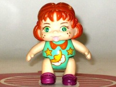 New Ray Novelty Little Girl Plastic Articulated Figure 1991
