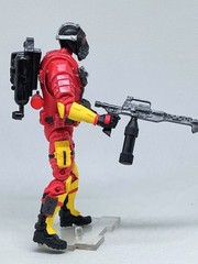 Marauders Task Force 1:18 GI Joe RIOT Eagle Force FIREBALL Action Figure 4in.