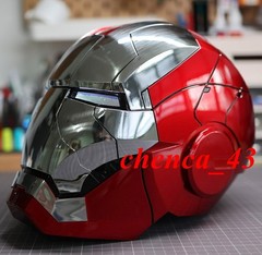 US Ship!!! 1:1 Reactor Base Stand or Gold/Silver/Black Iron Man MK5 Helmet Gift