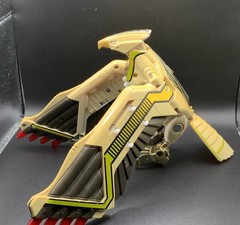 Vintage 1995 Mighty Morphin Power Rangers Legacy Falconzord And Silver Ranger