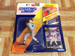 1992 Starting Lineup Kevin Maas New York Yankees SLU Figure Card Baseball MLB