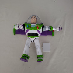 Rare White Logo Buzz Lightyear Thinkway Toys DISNEY PIXAR TESTED VIDEO 12″