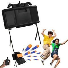 Remote Control Black Action Figures Toy Playset with Figures and RC