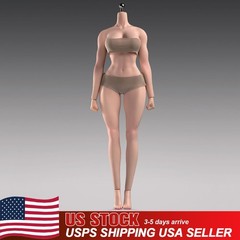 ANT T307 1/6 Female Fitness Model Action Figure Body 12inch Muscle Bust Soldier