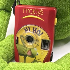 Kermit The Frog Macys Official Frog-Tographer Plush 26″ With Camera