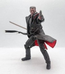 SU-LTC-NWBLD: 1/12 Black Coat with Red lining for Marvel Legends Blade Figure