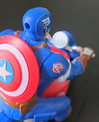 Marvel Avengers RC Captain America On Motorcycle 6.5” Figure *No Remote Control*