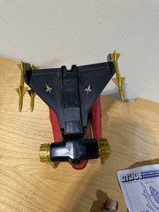 1988 GI Joe ANTI GRAVITY POD A.G.P. w/ Driver NULLIFIER Blueprints NEAR COMPLETE
