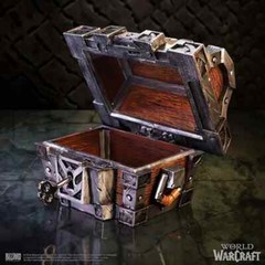 Nemesis Now World of Warcraft Silverbound Treasure Chest Box 10.5cm, Resin, Silv