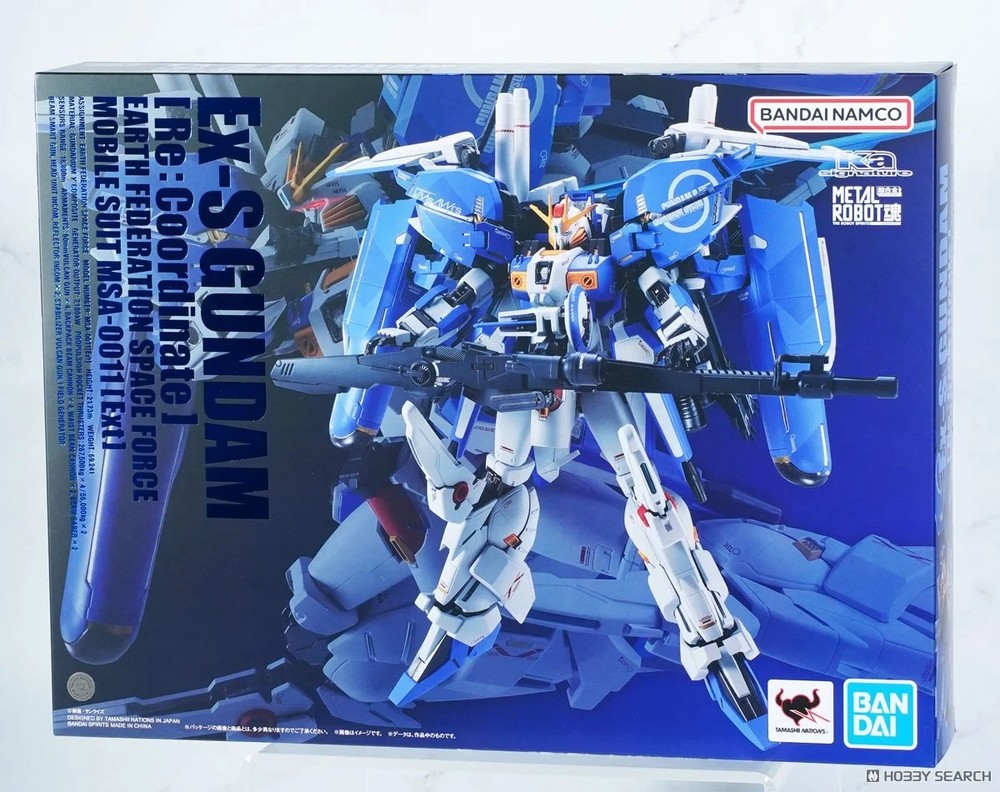 BANDAI METAL ROBOT SPIRITS SIDE MS EX-S GUNDAM (RE: COORDINATE) MSA-0011 (EXT)