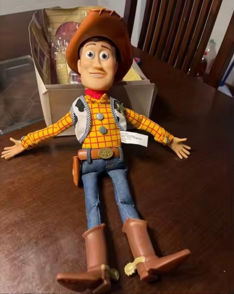 40cm Cowboy Sheriff Style Talking Action Figure Toy Story Woody Doll