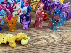 MLP My Little Pony Mini Figure Small 1” & 2″ Blind Bag Ponies Mixed Lot Of 48